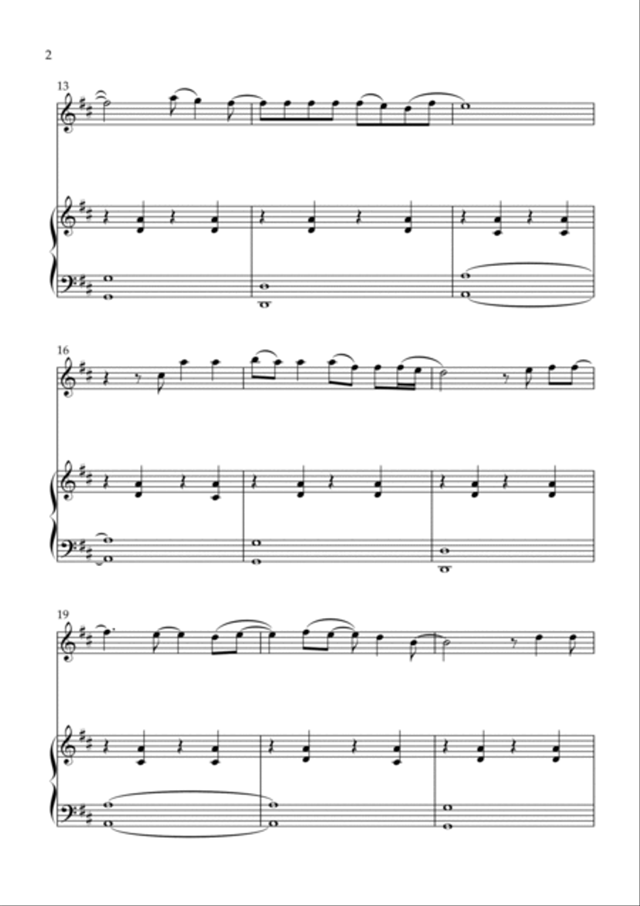 When I Get There Flute Solo scores gallery preview page 2