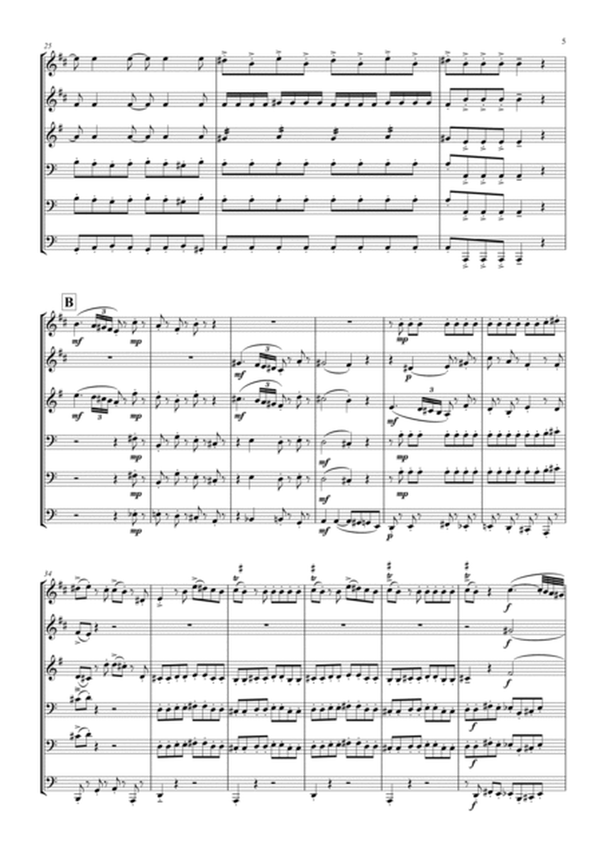 Brass Sextet - Mozart - Eine Kleine Nachtmusik (Complete) image number null