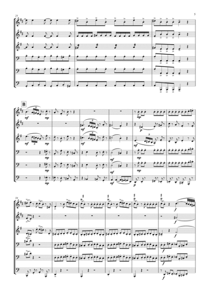 Brass Sextet - Mozart - Eine Kleine Nachtmusik (Complete) image number null