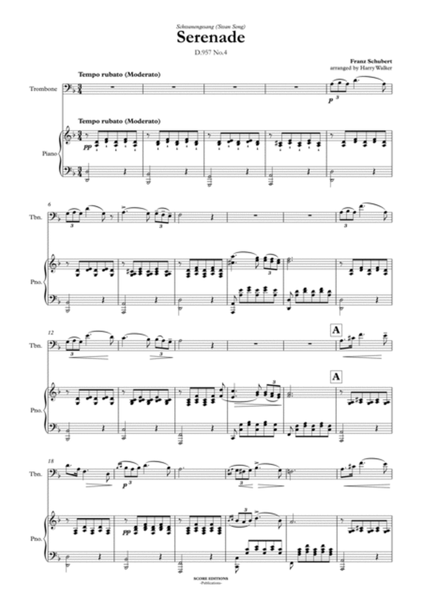 Shubert: Serenade for Trombone and Piano image number null