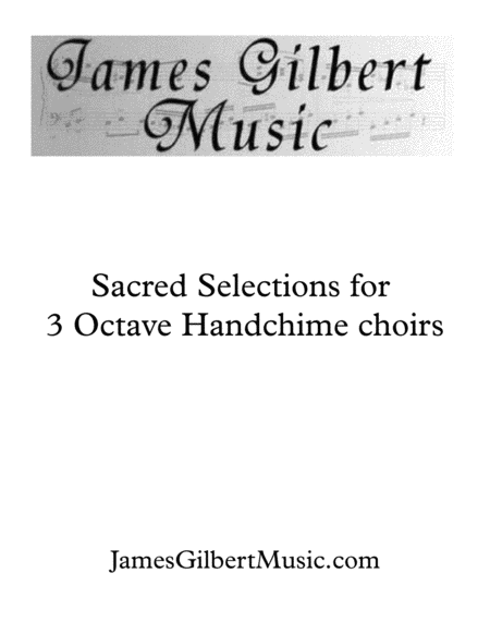 Sacred Selections for Handchime Choir image number null