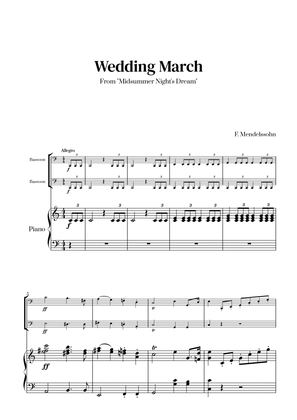 Felix Mendelssohn - Wedding March (C major) (for Bassoon Duet)