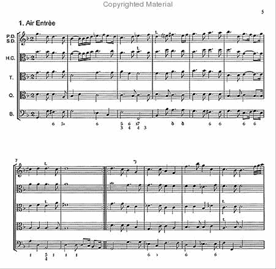 Overture VI Set of Parts scores gallery preview page 2
