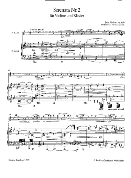 Serenata No. 2 in G minor Op. 69B