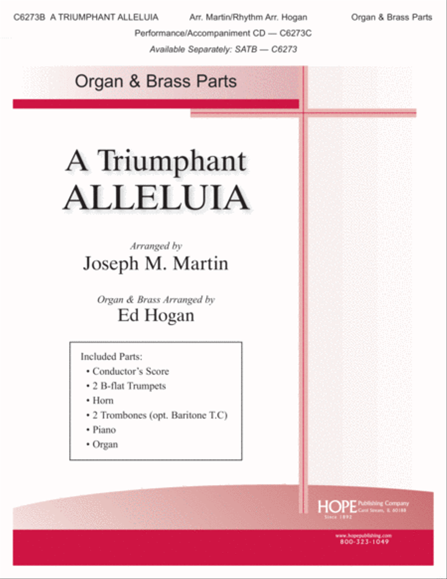 A Triumphant Alleluia Choir scores gallery preview page 1