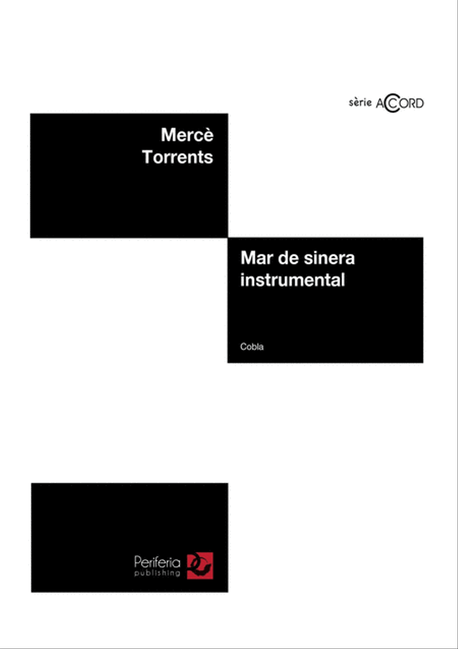 Mar de sinera instrumental per a Cobla Brass Ensemble scores gallery preview page 1