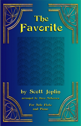 Book cover for The Favorite for solo Flute and Piano