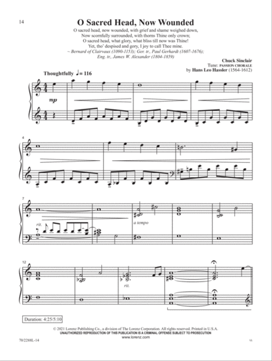 Cherish the Cross Cherish the Cross Piano Solo scores gallery preview page 6