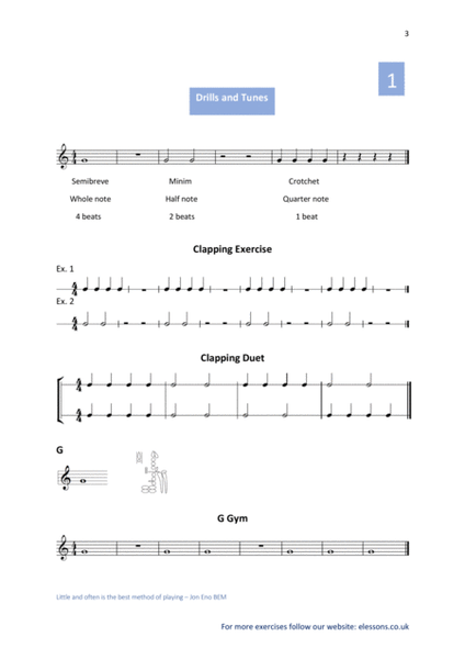 Clarinet Tutor Boox - Level 1 (Debut)