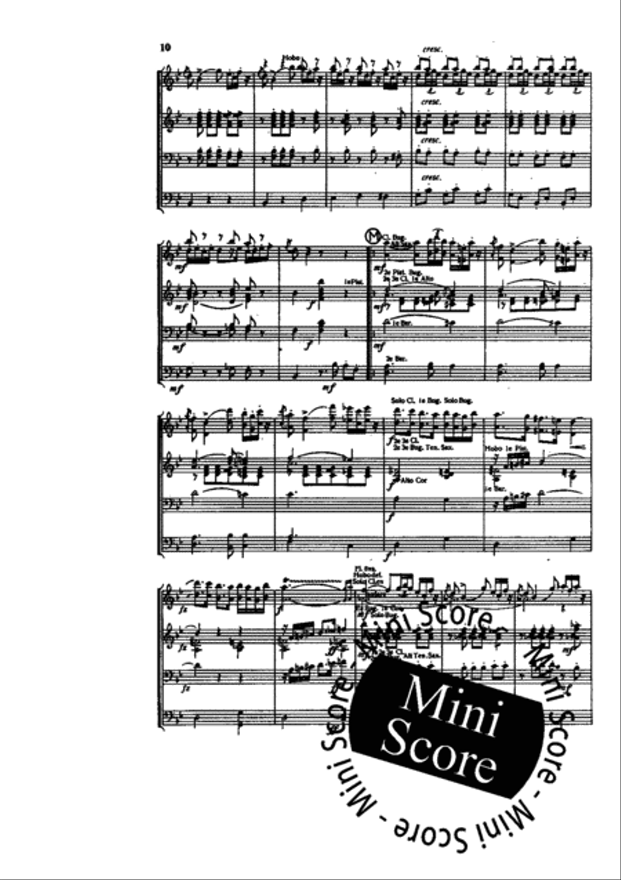 Fest Polonaise Concert Band scores gallery preview page 12