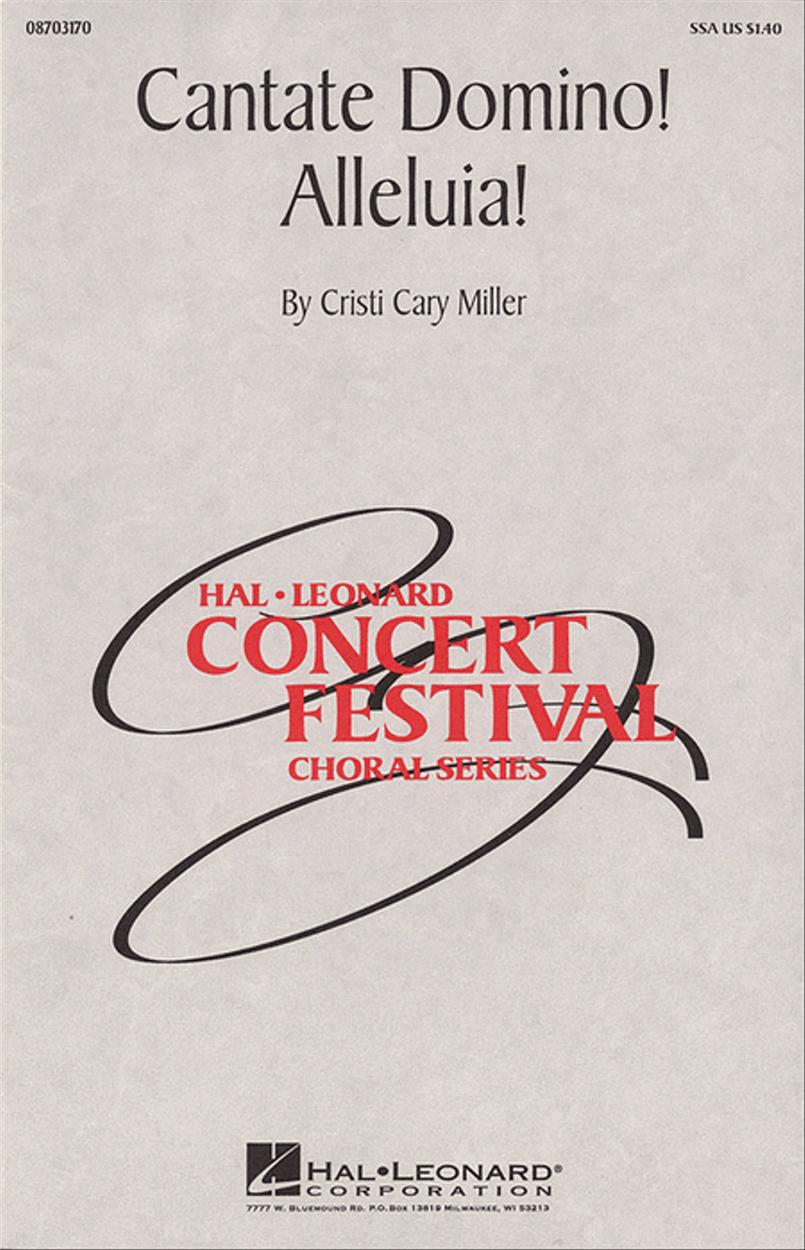 Cantate Domino! Alleluia! SSA scores gallery preview page 1
