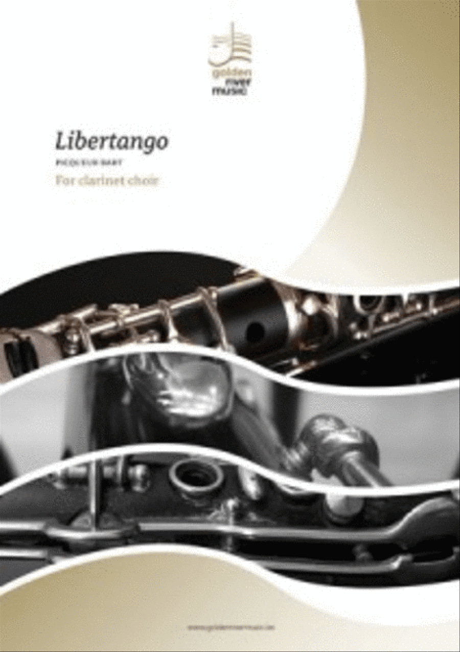 Libertango for clarinet choir Clarinet Choir scores gallery preview page 1
