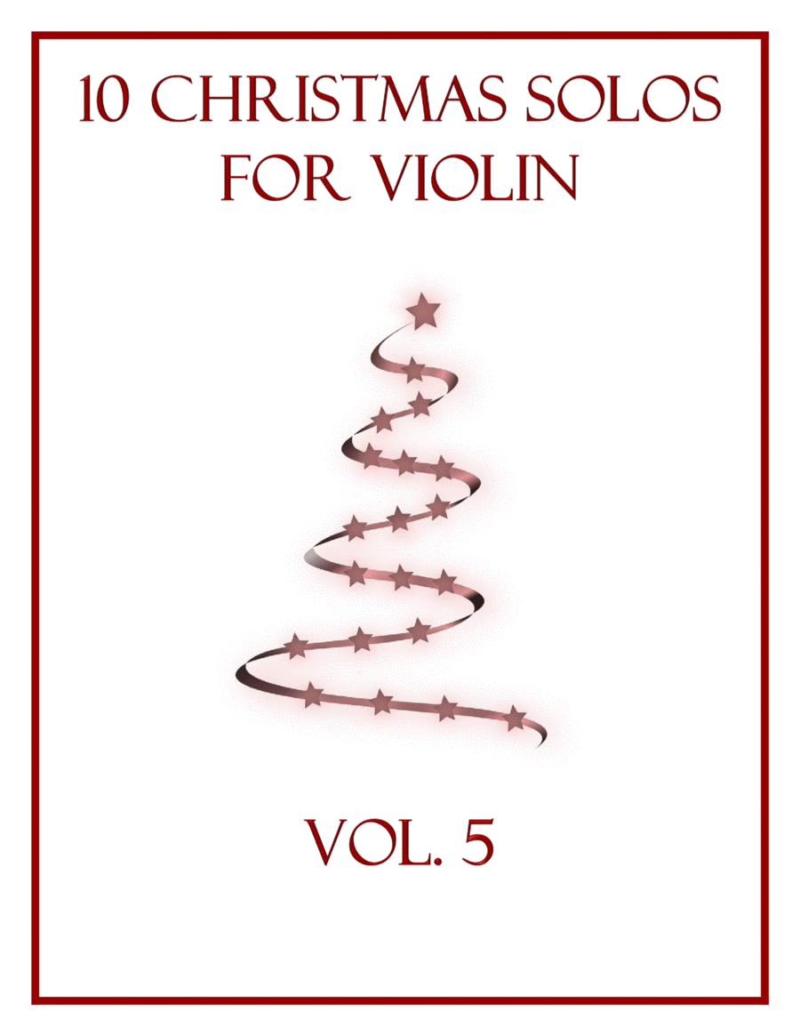 10 Christmas Solos for Violin (Vol. 5) image number null