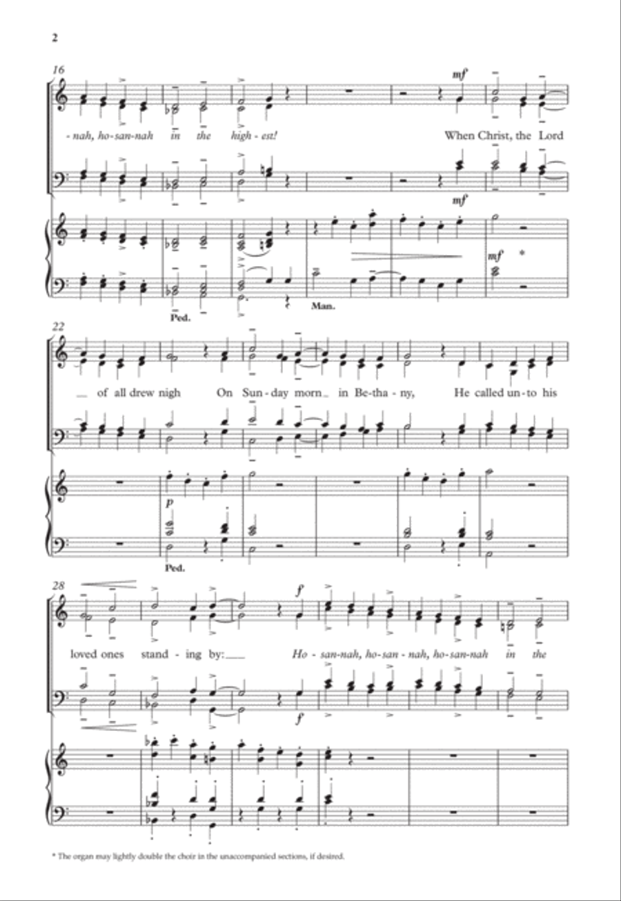 The Feast of Palms 4-Part scores gallery preview page 2