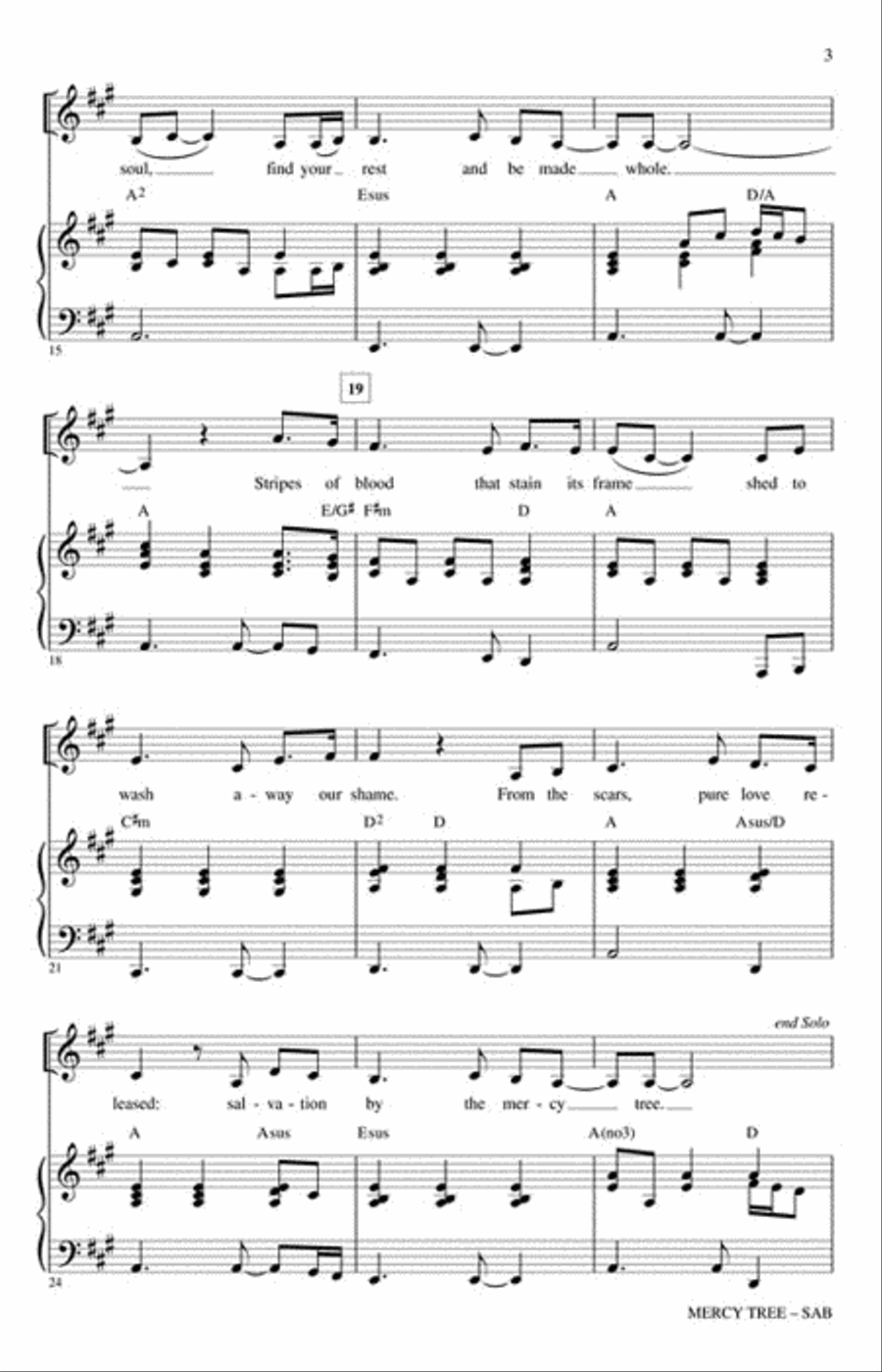 Mercy Tree Mercy Tree 3-Part scores gallery preview page 3