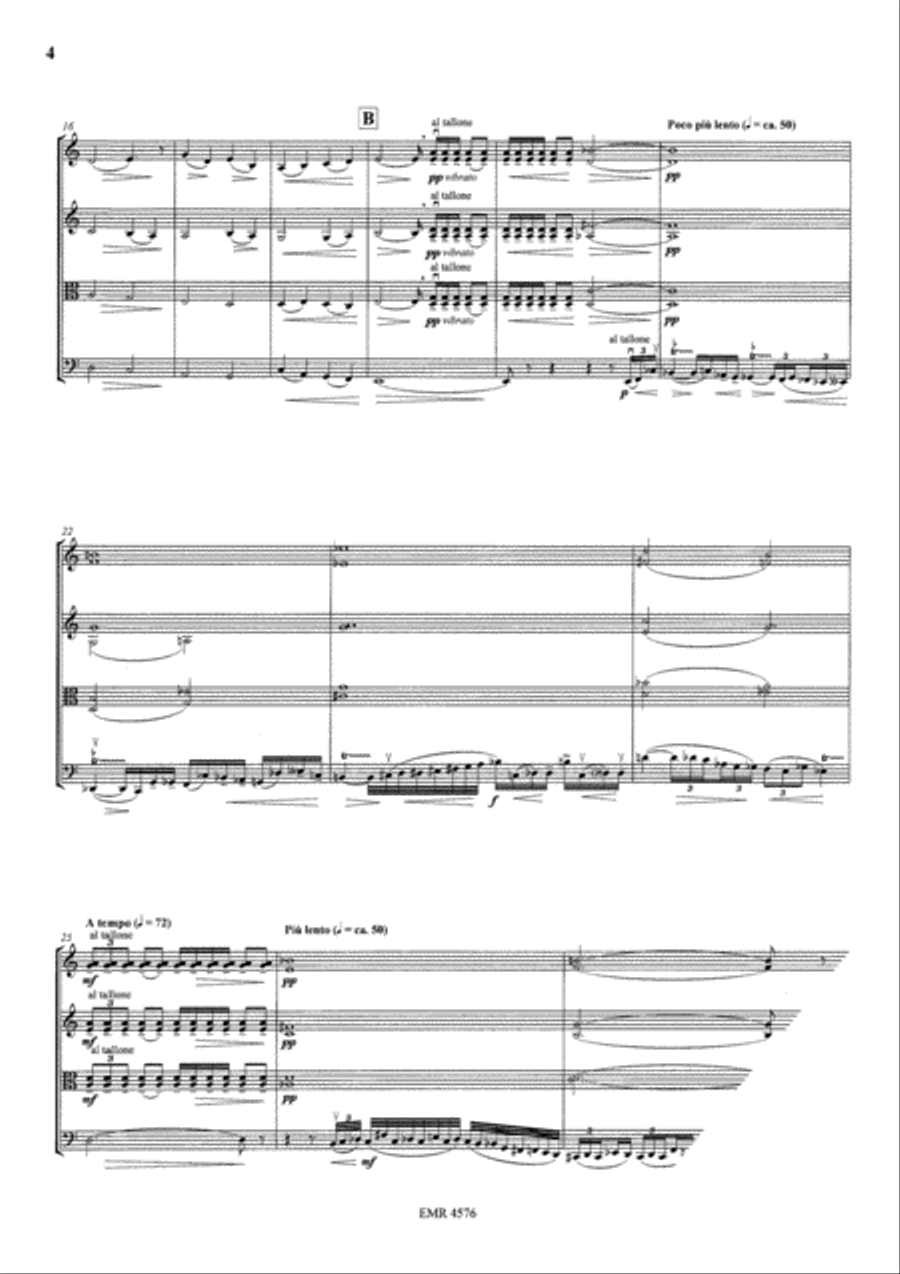 String Quartet String Quartet scores gallery preview page 4