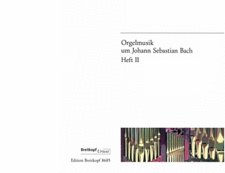 Book cover for Organ Music around Johann Sebastian Bach