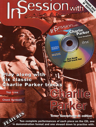 Book cover for In Session with Charlie Parker