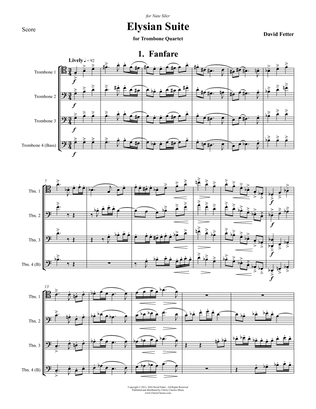 Elysian Suite for Trombone Quartet