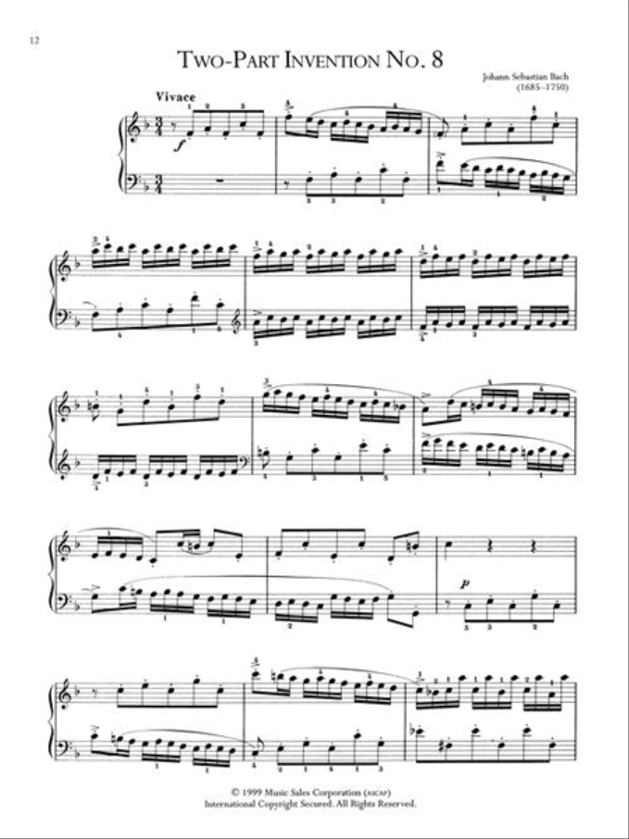 The Piano Treasury of Classical Music Piano Solo scores gallery preview page 9