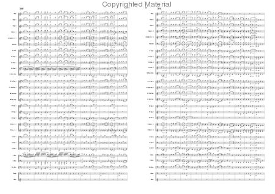 The Bartered Bride The Bartered Bride Concert Band scores gallery preview page 17