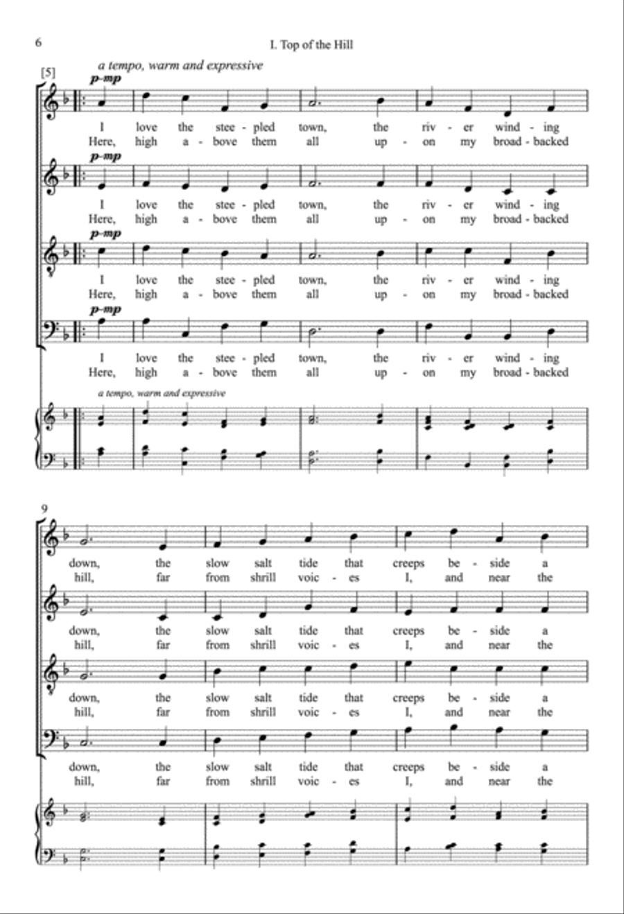 At the Water's Edge Divisi scores gallery preview page 6