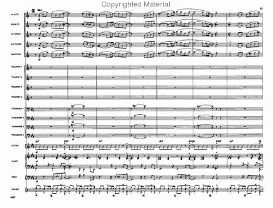 Night Rider Jazz Ensemble scores gallery preview page 12