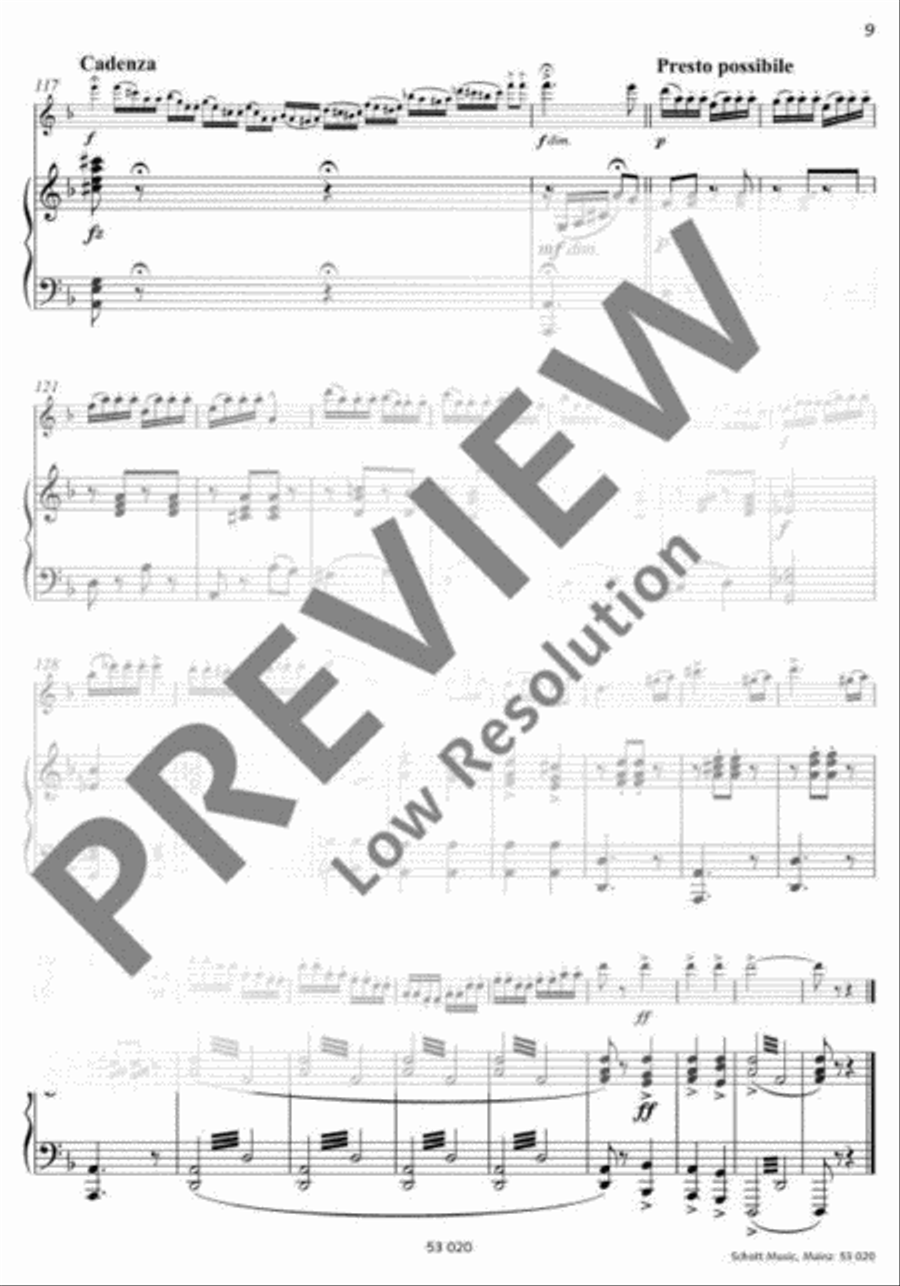 Russian Gypsy Song Flute Solo scores gallery preview page 10