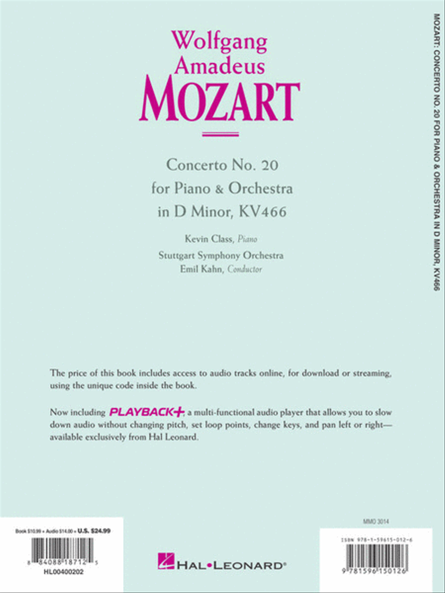 Mozart Concerto No. 20 in D Minor, KV466 Piano Solo scores gallery preview page 6