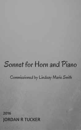 Sonnet for Horn and Piano