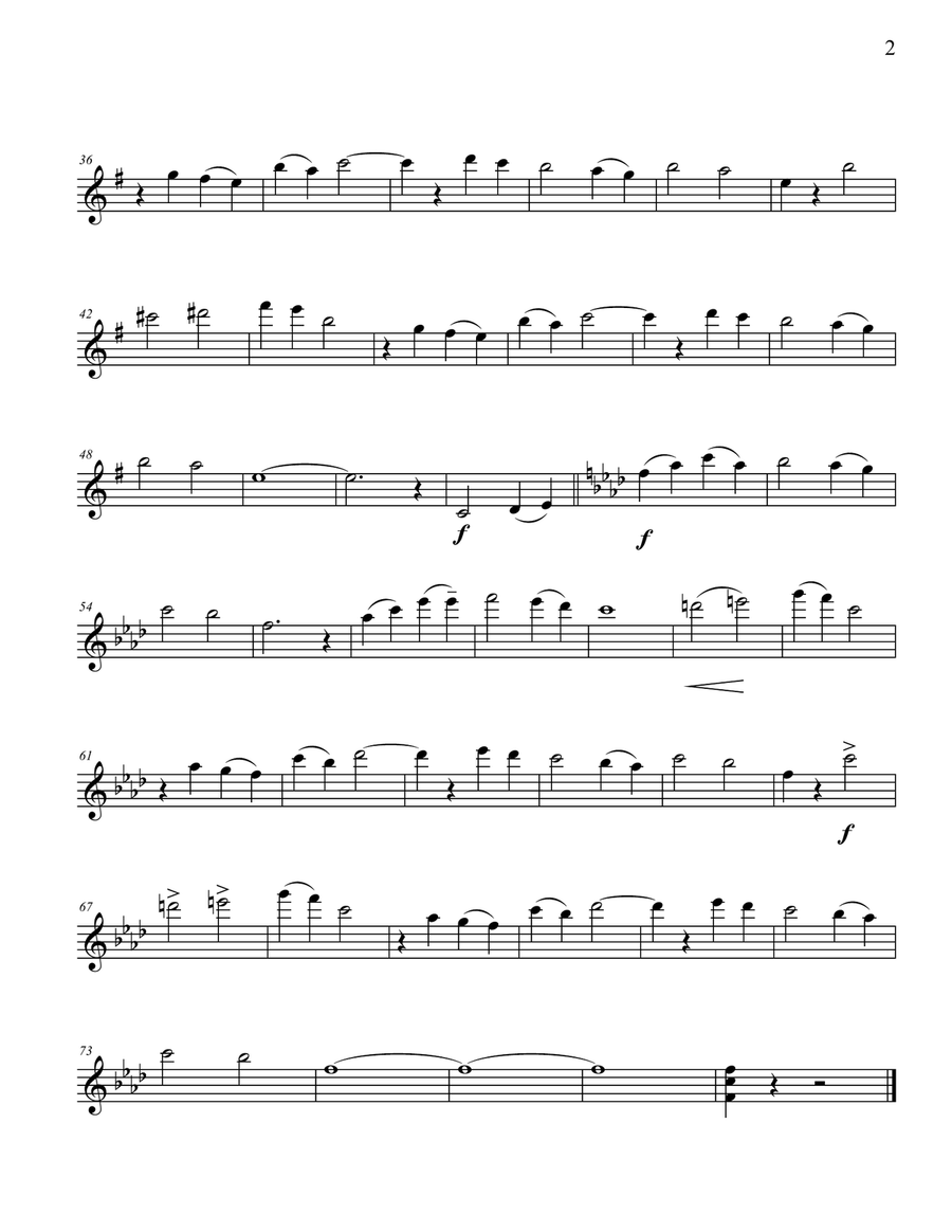 Midnight in Moscow (Moscow Nights) String Quartet scores gallery preview page 4