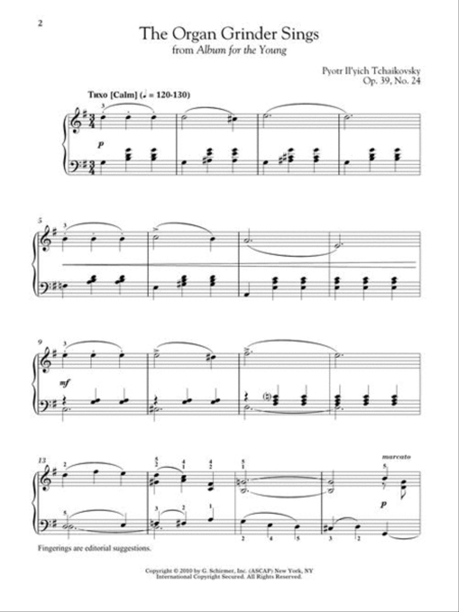 Baroque to Modern: Upper Intermediate Level Piano Solo scores gallery preview page 10
