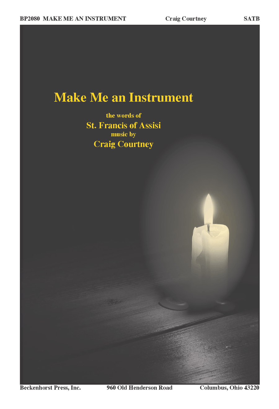 Make Me an Instrument - SATB 4-Part scores gallery preview page 1