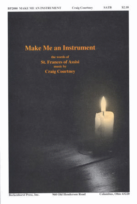 Book cover for Make Me an Instrument