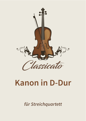 Book cover for Kanon in D-Dur