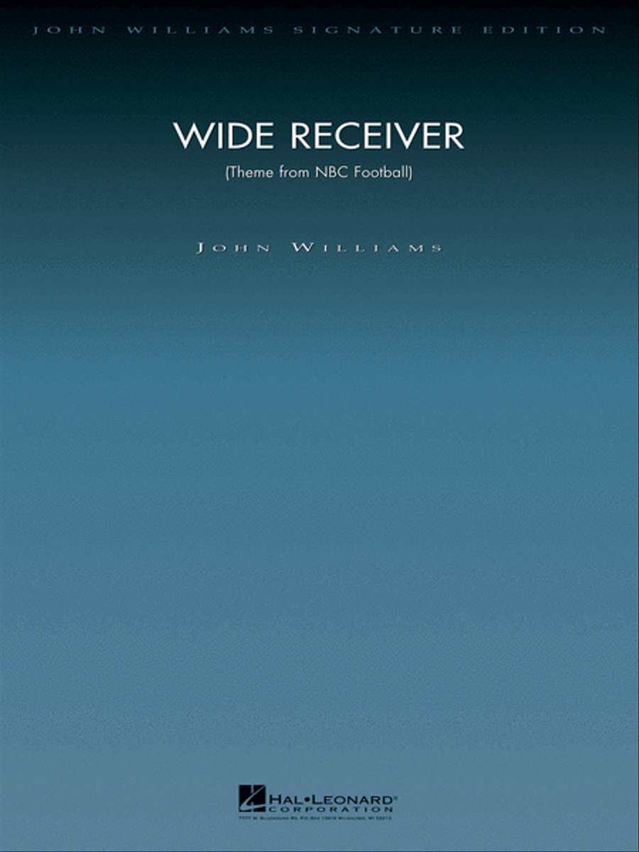Wide Receiver (Theme from NBC Football) Full Orchestra scores gallery preview page 1
