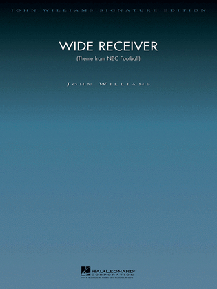 Book cover for Wide Receiver (Theme from NBC Football)