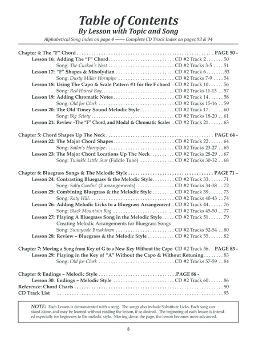 School of Banjo: Bluegrass Melodic Style Banjo scores gallery preview page 4