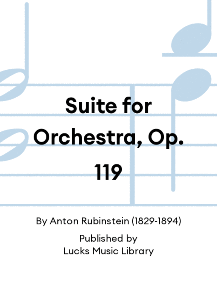 Suite for Orchestra, Op. 119