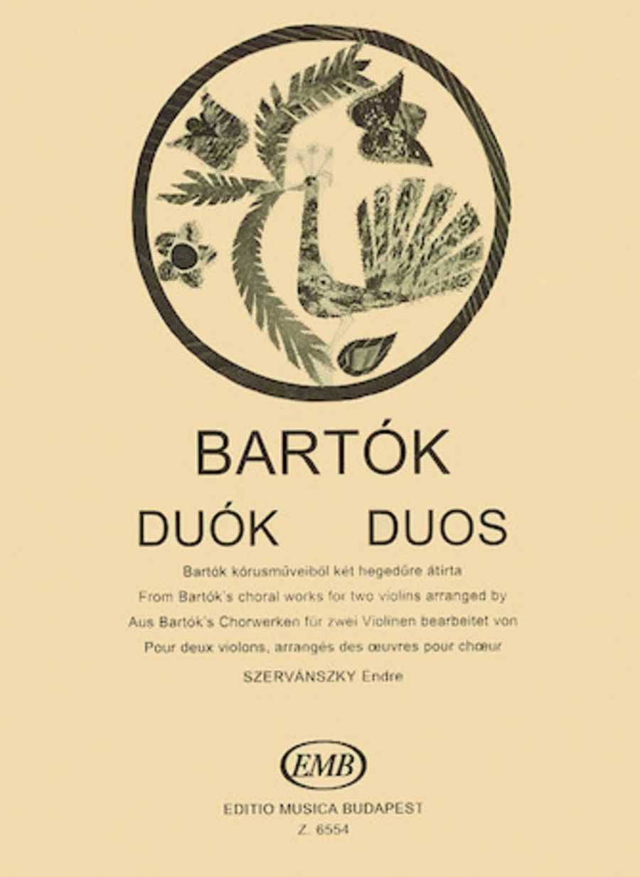 Duos (From Two-Part Choral Works)