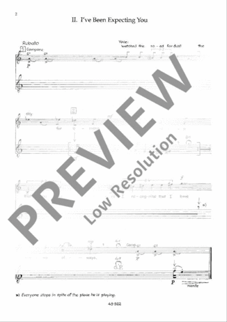 Three Poems for Ann Day Flute scores gallery preview page 21