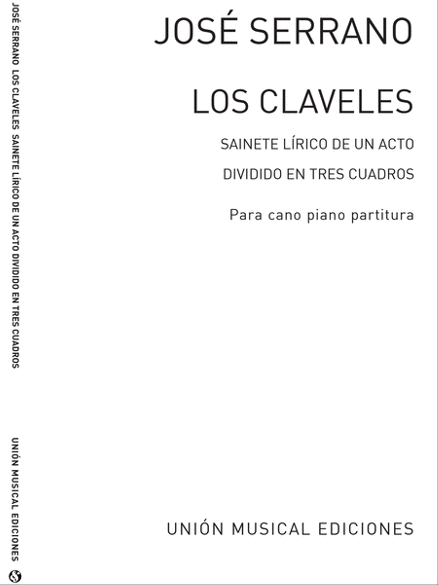 Los Claveles Voice scores gallery preview page 1