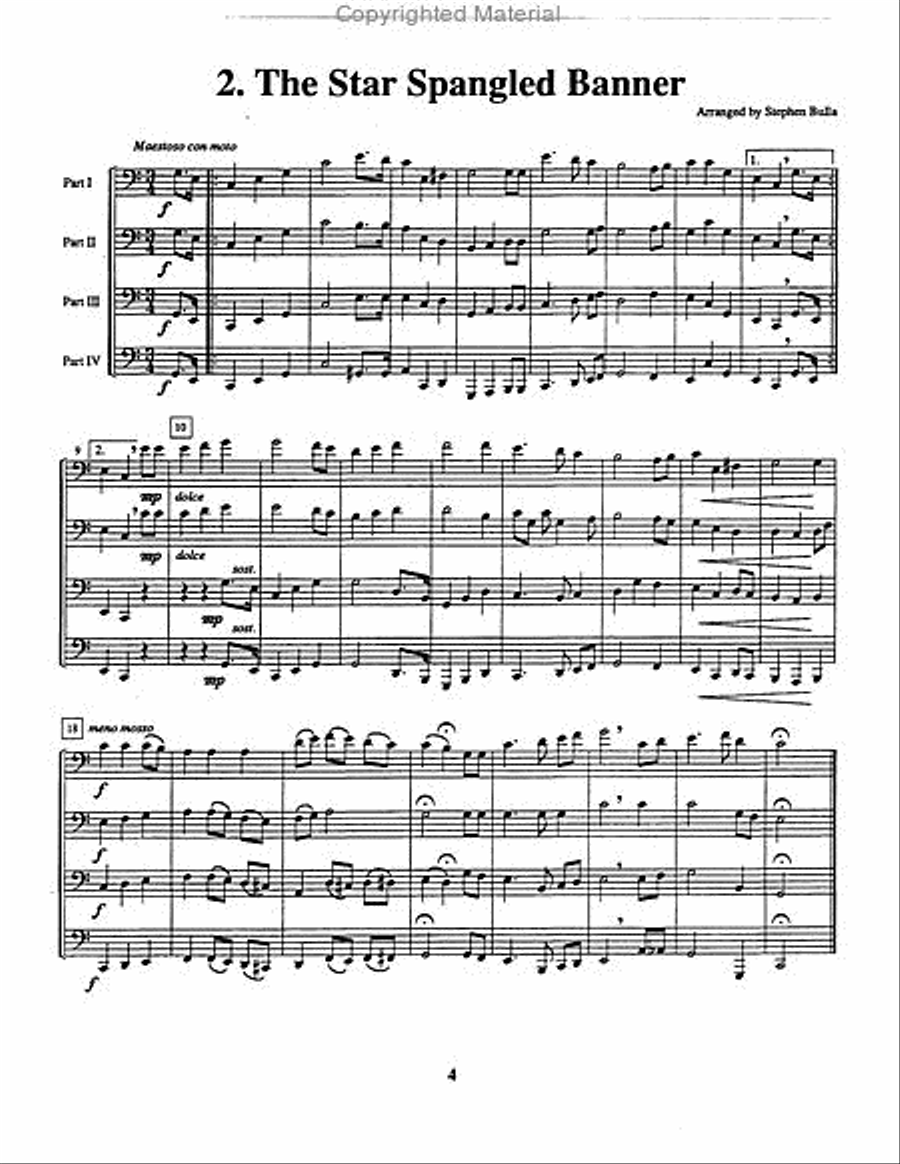 Quartets for Low Brass EETT scores gallery preview page 3