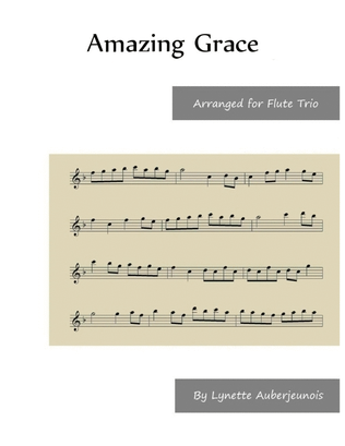 Book cover for Amazing Grace - Flute Trio