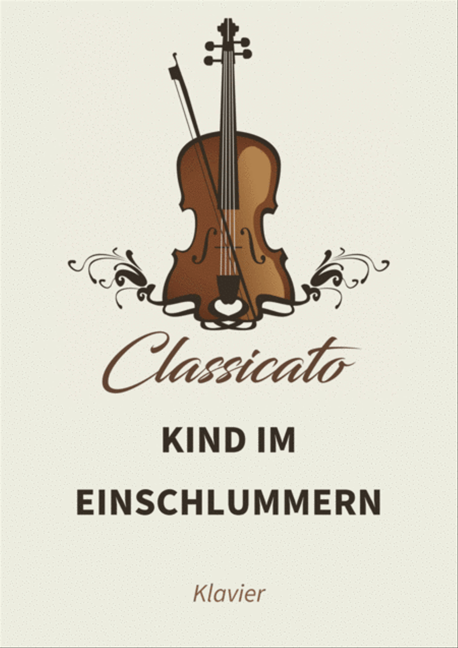 Kind im Einschlummern Piano scores gallery preview page 1