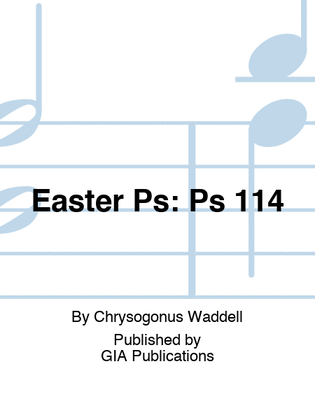 Book cover for Easter Ps: Ps 114