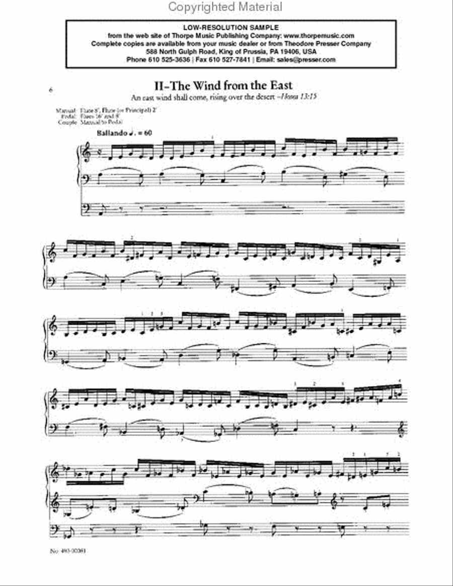 The Four Winds Chamber Music scores gallery preview page 3