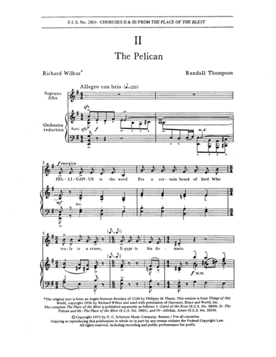 The Place of the Blest: 2. The Pelican & 3. The Place of the Blest (Downloadable)