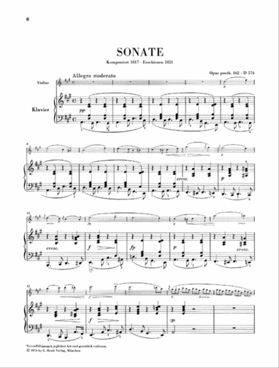 Duos for Piano and Violin Violin Solo scores gallery preview page 4