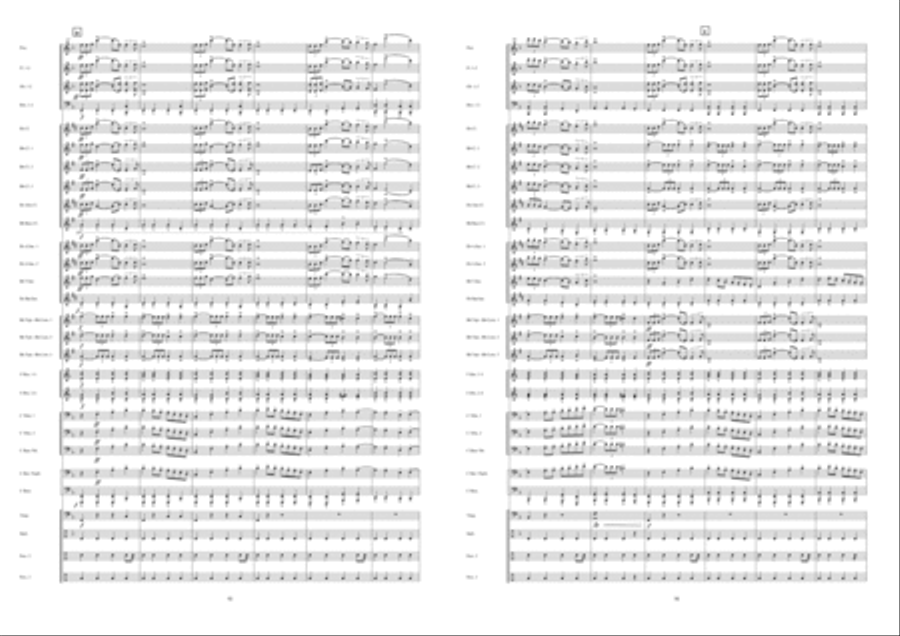 La Cucina Italiana La Cucina Italiana Concert Band scores gallery preview page 8